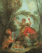 Jean-Honore Fragonard The See-Saw oil